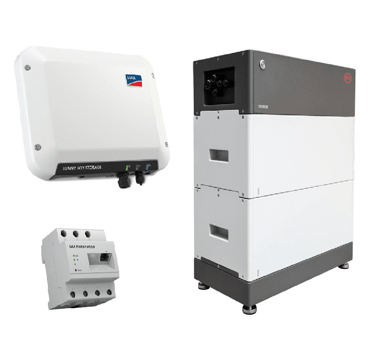 sma nachrüst Speicher Nachrüstset SMA Sunny Boy BYD HVS mit Energy Meter