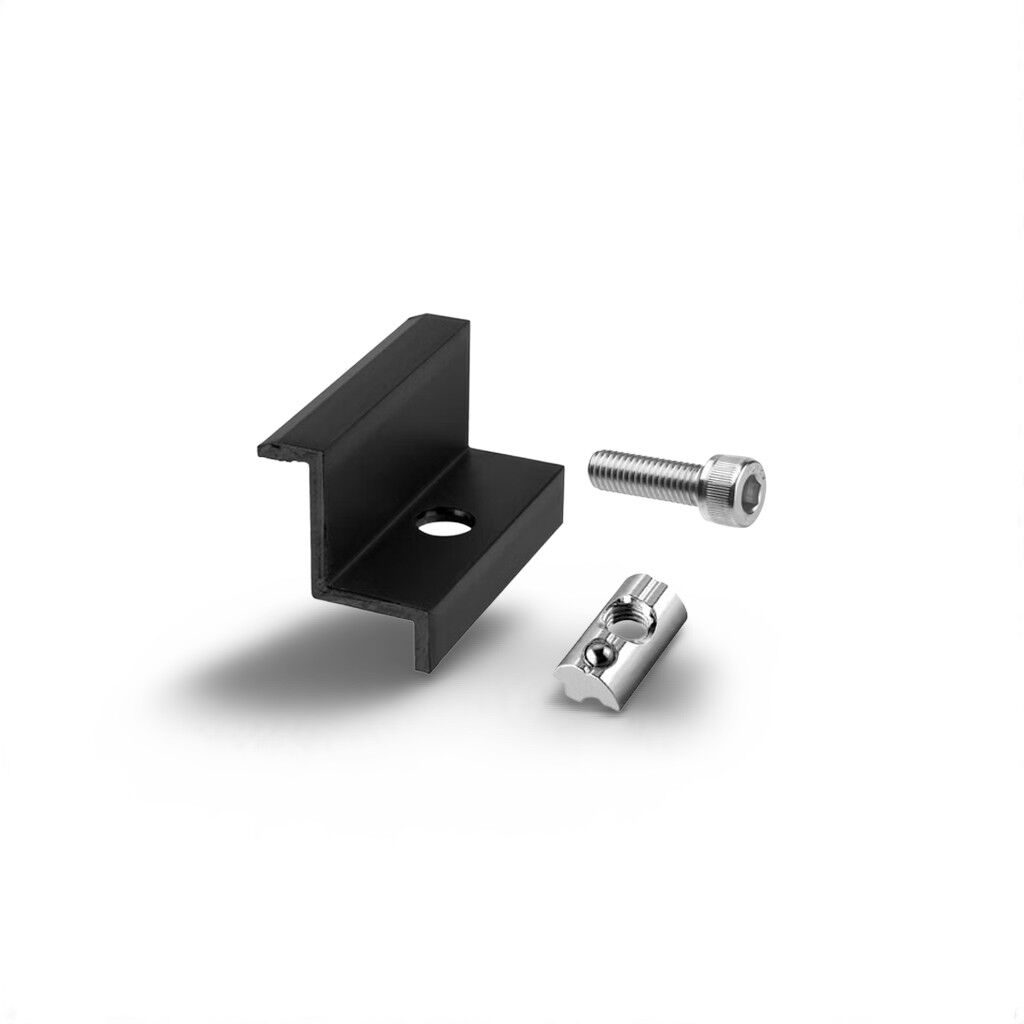 PV Endklemme Set 30mm - Schwarz