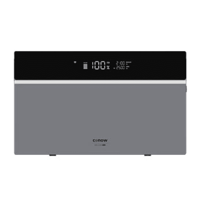 conow CBE2000 PRO Micro-ESS mit 2,0-kWh-LiFePO4-Speicher, vier MPPTs, Display und Tuya-App-Steuerung.