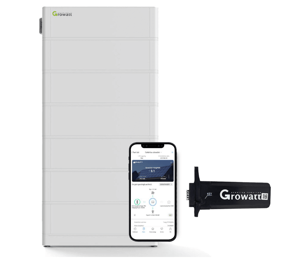 Growatt ARK 15.3 kWh Hochvolt-Solarspeicher-Set