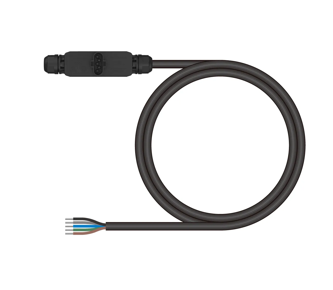 Anschlusskabel Hoymiles HMT Serie AC-Trunk dreiphasig – Bild 1