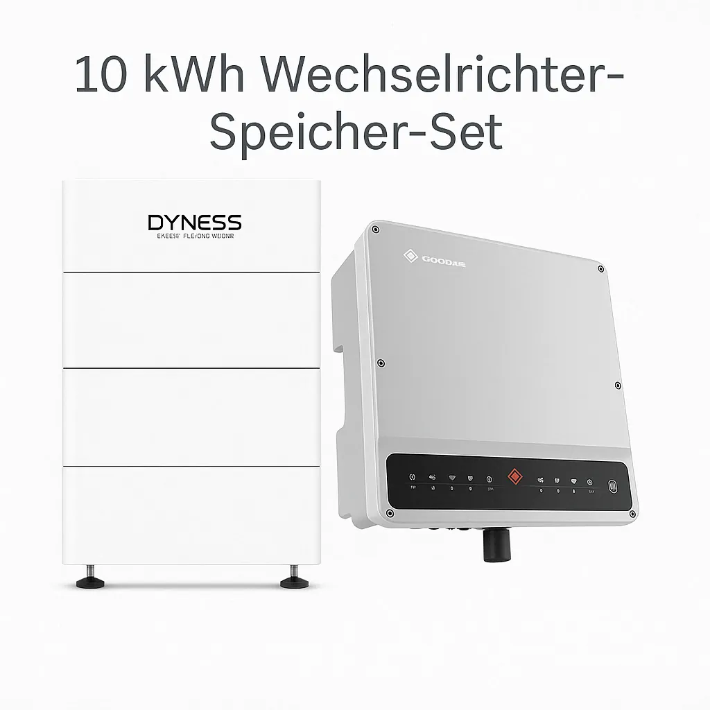 Setbild_10kWh_Speicher_Set 10 kWh Wechselrichter-Speicher-Set