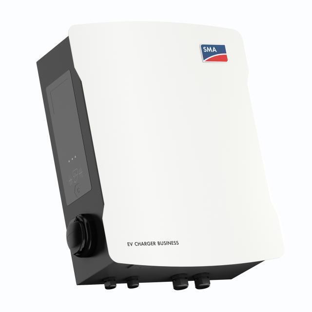 evcharg SMA EV Charger Business mit Ladebuchse