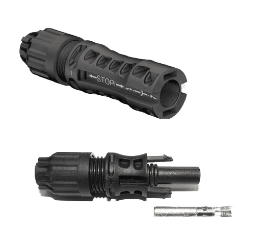 1 Paar Stäubli MC4-EVO2 Buchse und Stecker 4-6mm²